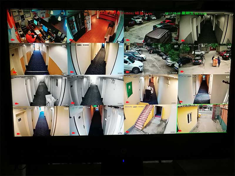 湘潭七天大酒店監控工程總承包